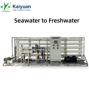 Impianto di Desalinizzazione dell'<span class=keywords><strong>Acqua</strong></span> Marina da 15m³/h, Affidabile Sistema di Trattamento <span class=keywords><strong>Acqua</strong></span> RO, Bassa Manutenzione, Lunga Durata, Controllo Automatico Intelligente - Product Image 1
