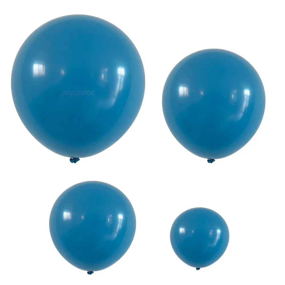 Atacado 5 10 12 18 Polegada Denim Azul Cor Retro Látex Ballon Globos Al Por Mayor Para Decoração Do Partido TX Balões