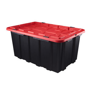 مصنع بيع 27 جالون حمل الثقيلة صندوق تخزين من البلاستيك مع غطاء قفل الجسم - Product Image 2