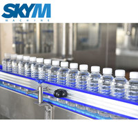 Machine de remplissage d'eau potable pure en bouteille automatique 3 en 1, petite bouteille, eau minérale, machine de remplissage/machine de remplissage à vendre