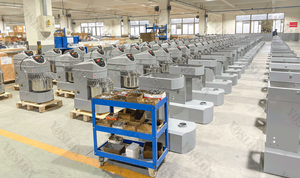 Matériel de boulangerie <span class=keywords><strong>et</strong></span> pâtisserie, mélangeur planétaire 100L, mélangeur professionnel pour boulangerie, batteur à œufs, machine de production de gâteaux - Product Image 6