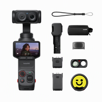 Caméra stabilisée Insta360 Luna Ultra 8K à double objectif, co-conçue avec Leica, capteur 1 pouce, batterie 4 heures, vidéo sportive, vente en gros