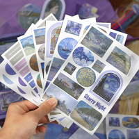 Kit de Scrapbooking con Diario, Pegatinas y Cuaderno para Regalo de Niñas, Arte Vintage, Manualidades, Planificador y Álbum de Recuerdos
