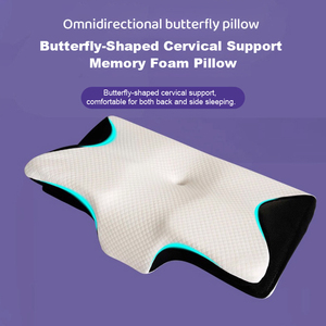 Oreiller Orthopédique Ergonomique en Mousse à Mémoire de Forme Respirant et Thérapeutique pour le Cou, Idéal Contre l'Insomnie – Vente Flash - Product Image 4