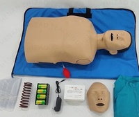 Maniquí de Entrenamiento de Primeros Auxilios para RCP de Medio Cuerpo, Maniquí de Entrenamiento de Intubación con LED
