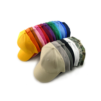 Casquette de baseball en coton sergé épais de haute qualité, bleue, avec logo personnalisé, style streetwear sportif, idéale pour l'été, fabrication OEM à prix abordable