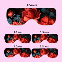 Headband Magnifier 5 Interchangeable Lens 2 LED Illuminated Rechargeable Suit for Eyelash Extensions or the People Working Close