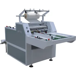 Semi-Automatic Hydraulic pre-coated film Laminating Machine/paper sheet thermal film laminator