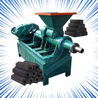 Machine à fabriquer des briquettes, bois naturel, charbon De bois moderne, biomasse, riz, coquille, noix, coquille, charbon, Compression