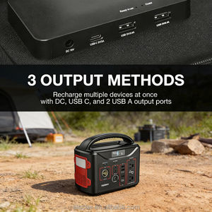 Chargeur solaire portable Alecter haute efficacité 60W, design pliable, sortie multi-ports, charge rapide, efficacité du panneau de 21% - Product Image 3