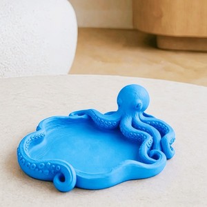 Bandeja con Forma de Pulpo Estilo Instagram: Porta Llaves y Joyas para la Entrada, Bandeja de Almacenamiento y Pieza Decorativa - Product Image 1