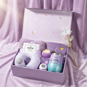 Lunaire Purple, Regalos de Autocuidado para Mujer, Caja de Regalo de Spa Relajante con Manta Suave, Regalo Único de Navidad o Día de la Madre para Ella - Product Image 2