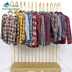 Kingaaa <span class=keywords><strong>เสื้อ</strong></span><span class=keywords><strong>ผู้ชาย</strong></span><span class=keywords><strong>ลาย</strong></span><span class=keywords><strong>สก๊อต</strong></span>, <span class=keywords><strong>เสื้อ</strong></span>ผ้ามือ<span class=keywords><strong>สอง</strong></span>จากสหราชอาณาจักร - Product Image 3