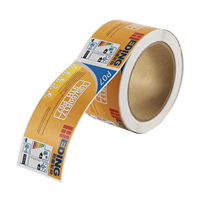 Étiquettes de bouteilles autocollantes personnalisées, impression couleur intégrale, autocollants en vinyle imperméables, découpe personnalisée pour l'emballage