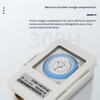 Timer Mekanik TB35 TB388R TB358K TB388N9E TB35N Sakelar Waktu Baterai Terpasang Kontrol 24 Jam 16A 100-240V OEM ODM