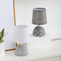 Lampe de chevet nordique en céramique, nouveau design créatif, décoration d'hôtel, de maison, veilleuse de lecture, pour table de nuit, en stock, collection