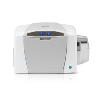 Printer Kartu Langsung ke Kartu 300 Dpi C50 ABS dengan Pencetakan Satu Sisi dari Tepi ke Tepi CR-80 Hitam