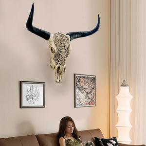 <span class=keywords><strong>Cabeza</strong></span> <span class=keywords><strong>de</strong></span> Toro Artificial <span class=keywords><strong>de</strong></span> Resina <span class=keywords><strong>de</strong></span> Estilo Étnico, Decoración <span class=keywords><strong>de</strong></span> Pared con Temática Animal para Bar, Sala <span class=keywords><strong>de</strong></span> Estar, Casa <span class=keywords><strong>de</strong></span> Huéspedes, Estudio - Product Image 2