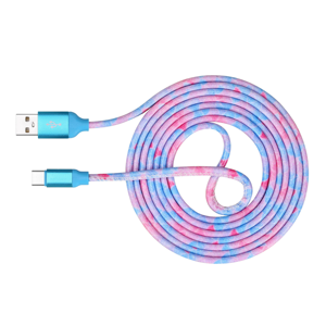 <span class=keywords><strong>Cable</strong></span> de Carga y Datos Multicolor de Cuero PU, Carga Rápida USB2.0 <span class=keywords><strong>Tipo</strong></span> <span class=keywords><strong>C</strong></span> para <span class=keywords><strong>iPhone</strong></span>, Android y Tabletas - Product Image 2