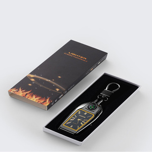 Briquet multifonctionnel avec logo personnalisé, briquet à flamme jet créatif avec boussole, dispositif de charge pour cadeau de Noël - Product Image 6