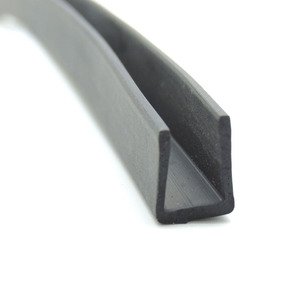 U-Shaped Epdm <b>Rubber</b> Sealing <b>Strip</b> 100mm For Curtain Wall Automotive Use - Product Image 4
