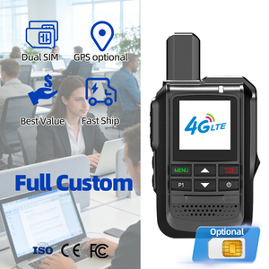 Radio POC Personalizable 4G, Alcance Ilimitado de 5000 KM, Walkie Talkie Ligero para Negocios y Uso Diario - Product Image 1