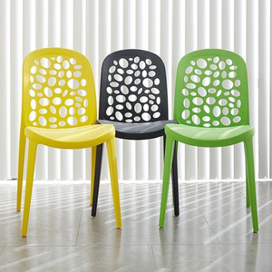 Colorful Modern Design Restaurant Kitchen Cafe Sillas Plastic <b>Chair</b> <b>Stackable</b> <b>Dining</b> Plastic <b>Chair</b> Metal Aluminum Nordic <b>Chair</b> - Product Image 5