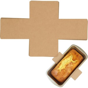 Silicone Parchment Paper For Mini Bread Molds Non Stick Baking Mat Rectangle 100 Packs Oven Safe Muffin Pans - Product Image 5
