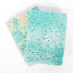 Promotional Luxury Hardcover Bulk Fur Notebook Personalized High Quality Eco Friendly <b>A4</b> A5 <b>Diary</b> for School - Product Image 1