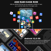 Tablette PC robuste de 5.5 pouces Android 5.5 ''4GB 64GB étanche Android 12 tapis PDA industriel portable
