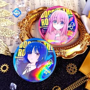 Bocchi the Rock hitori GOTO Yamada ryo ป้ายโลหะเคลือบด้วยเลเซอร์เข็มกลัดอะนิเมะญี่ปุ่นสำหรับสะสมลายการ์ตูน - Product Image 4