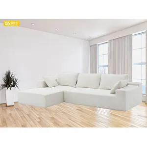 Redde boo International E-commerce Full Kd Compression Packingmodern 3 Seater Sofa For Living Room W448