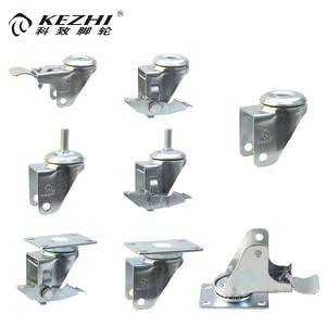 M16 Custom Medium Duty Typ Rollen rad Schwenkbare Plattform Rad rolle mit Bremsen - Product Image 2