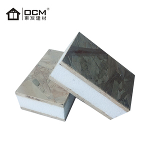 Trang trí <span class=keywords><strong>osb</strong></span> <span class=keywords><strong>SIP</strong></span> cấu trúc cách điện Panels EPS và <span class=keywords><strong>Polyurethane</strong></span> bánh sandwich tấm Tường cho bên ngoài bức tường trang trí - Product Image 1