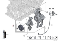 Joint de pompe à eau pour BMW N20 2.0L OE 11517644809 avec joints toriques 328i 428i 528i X1 X3 X4 X5 Z4