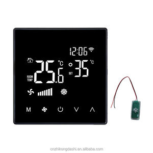 Zhikongdashi ZK-D9IR-MESH cuộc sống thông minh thông minh kiểm soát nhiệt độ tường chuyển đổi 10A 250V AC/wifi Kích hoạt chống cháy ABS + PC - Product Image 2