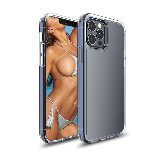 Tpu Pc Shockproof Custom Wholesale clear Cell Phone Cases Bulk for iphone 12 Pro Max