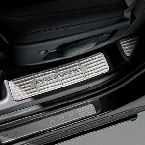 Protector de Umbral de Puerta de Acero Inoxidable para Hyundai Palisade 2025, Cubierta de Umbral de Puerta LX3, Nuevo - Product Image 5