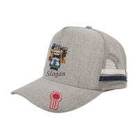 Casquettes de camionneur de haute qualité, confortables et respirantes, avec broderie graphique personnalisée, logo personnalisé, unisexe, pour les sports de plein air