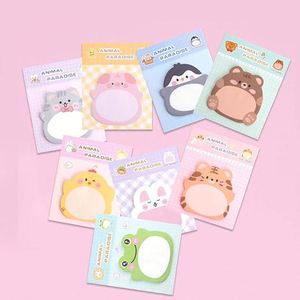 สมุดโน้ตติดตัวเองลายการ์ตูนสัตว์ Meng Fun น่ารัก สร้างสรรค์ สำหรับจดบันทึกและวางแผน - Product Image 3