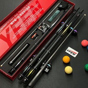 Taco de <span class=keywords><strong>Billar</strong></span> JIANYING YFEN de 11.8mm 12.5mm de Baja Deflexión, Fibra de Carbono T700, con Junta Radial de 3/<span class=keywords><strong>8</strong></span>*<span class=keywords><strong>8</strong></span> - Product Image 1