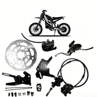 Kit de frein arrière hydraulique Sur-Ron Ultra Bee avec étrier en aluminium CNC et maître-cylindre pour Light Bee X LBX Talaria XXX MX3 MX4