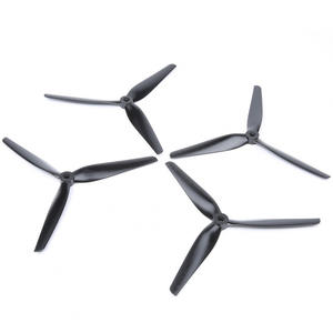 Juego de Hélices HQ MacroQuad 8x4.3x3 de Tres Aspas con Una Hélice CW/CCW Duradera de Color Negro para Drones de Carreras FPV - Product Image 4
