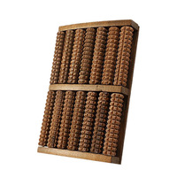 Rouleau de massage des pieds en bois brut LRWD03 OEM/ODM pour le soulagement de la fasciite plantaire et le massage des jambes et de l'abdomen Guangdong