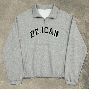 Fabricant de sweats à capuche personnalisés en molleton French Terry 350 g/m² 100 % coton, avec fermeture éclair 1/4, demi-zip ou style polo - Product Image 2