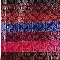 Rouleaux de cuir végétalien à base biologique durable Échantillon gratuit du dernier tissu d'ameublement en PU Matériaux supérieurs de chaussure tricotés extensibles pour sac