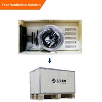 Grand 24 ft 7300 ventilation aérospatiale ventiladores pmsm prix fabricant lames gym entrepôt plafond industriel hvls ventilateur