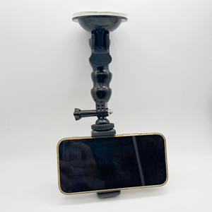 Support de voiture GoPro à ventouse serpent SJMGO Yi, support universel pour caméra d'action à quatre sections avec ventouse puissante - Product Image 2