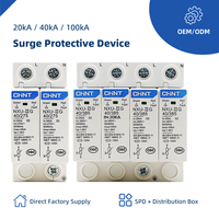 Dispositif de protection contre les surtensions NXU-IIG SPD 2P 3P 4P 220V 40kA Parafoudre pour lignes électriques domestiques et industrielles