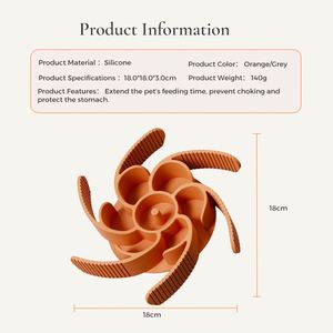 Inserto de silicona de grado alimenticio personalizado para comedero lento de perros, cortable, accesorios antiasfixia para alimentación de mascotas con fuerte ventosa - Product Image 6